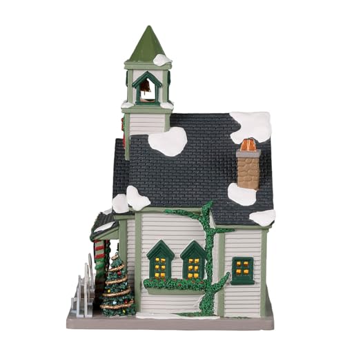 Balsam Glen Iglesia Lemax 25893 Caddington Village edificio iluminado coleccionable 7
