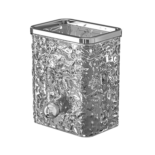 Contenedores de almacenamiento de pared, estante organizador de estilo de lujo, 3.58 x 3.27 x 4.33 pulgadas, unidad de almacenamiento multifuncional, ideal para sala de estar, dormitorio y baño