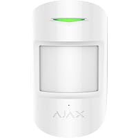 AJAX Rilevatore di movimento wireless compatibile con animali MotionProtect Plus - Bianco