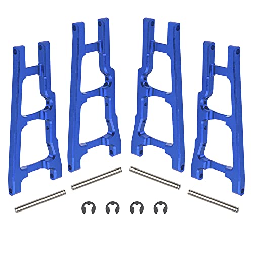 Bras de suspension Traxxas 1/10 Slash 4x4 en métal bleu ShareGoo 3655