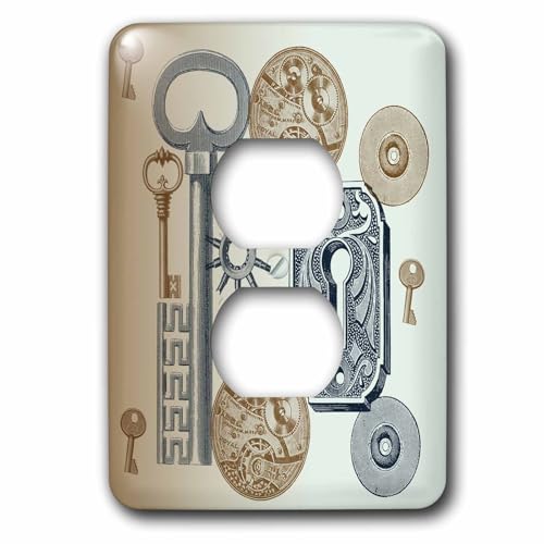 3drose LSP 186754 6 interrupteur steampunk abstrait design