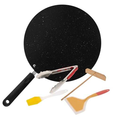 Cabilock 1 Juego De Sartén Placa Para Asar Plancha Para Panqueques Bandeja Para Hornear Bandeja Para Panqueques Placa De Inducción Asador Plancha De Inducción Parrilla Sin Humo