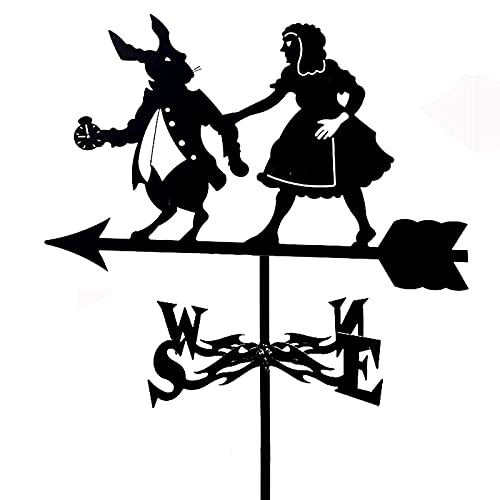 Girouette girouette vintage pour jardin de maison de ferme et décoration extérieure