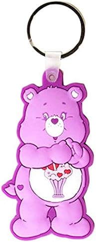 Amazon ケアベア ダイカットキーホルダー シェアベア アニメ 萌えグッズ 通販