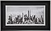 Price comparison product image Maturi Black Rectangular Landscape Thick Edge Wall Mountable Photo Frame-New York City Skyline, 51x31cm