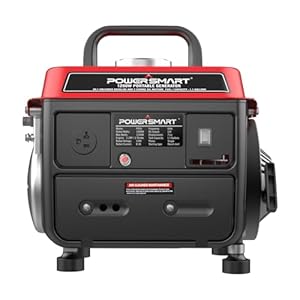 PowerSmart 1200W Portable Generator, Small Generator for Camping Outdoor, Ultralight, EPA Compliant