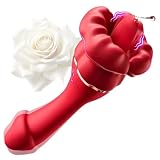 2026 Upgrade Realistic 10 Modes Rose Adult Tool for Women Today Soft Silicone Pleasure Toys Handheld Personal Massage Travel Pocket Powerful Quiet 10 Modes