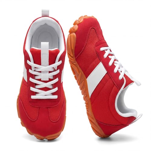 Image of Women's Barefoot Sneakers Wide Toe Box Zero Drop Sneakers | Breathable Lightweight Non-Slip Shoes for Gym Training, Trail Running, Hiking & Daily Walking