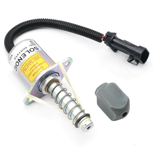 LIDSCURA 7136559 6681512 Lock Parking Brake Solenoid 12 V, Replacement for Bobcat Skid Traction S100 S130 S150 S160 S175 S185 S220 S205 S250
