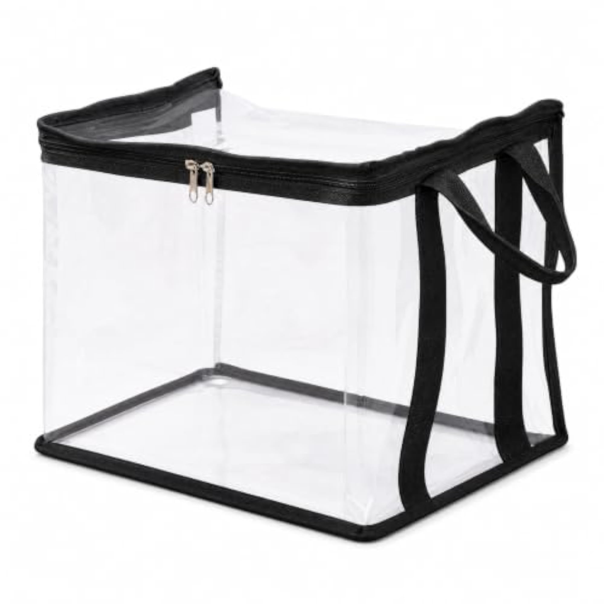 Clear Dustproof Book Bag, Large Capacity Organizer