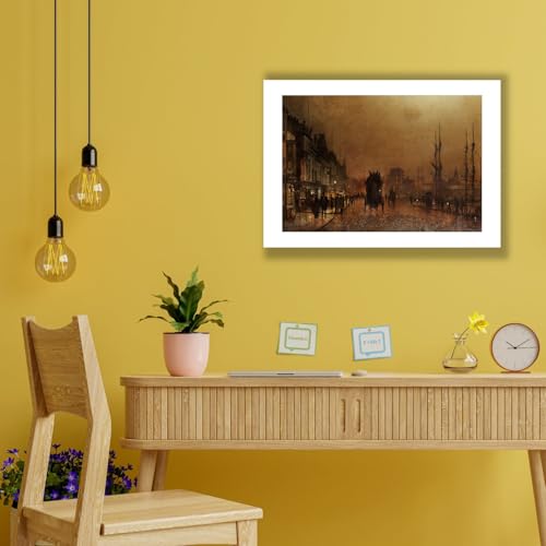 Impression d'art Grimshaw The Broomielaw Glasgow par Spiffing Prints en format Medium