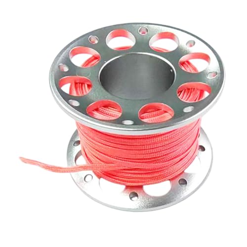 Moulinet de plongée Harilla en aluminium avec fil nylon pour chasse sous-marine