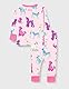 Hatley Baby-Mädchen Organic Cotton Long Sleeve Pyjama Set Pyjamaset, Perfect Pups, 6-9 Monate
