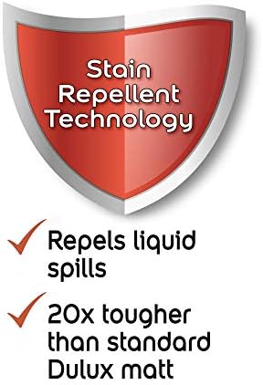 Dulux Easycare Washable & Tough Matt Emulsion Paint - Almond White - 5L