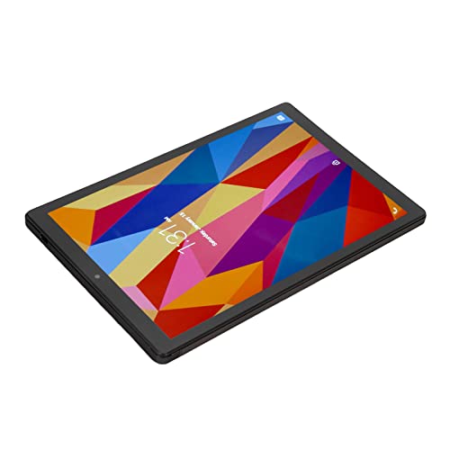 CHICIRIS Tablet de 10,1 polegadas, frontal de 5 MP traseiro de 13 MP 2,4 G 5G WiFi 100-240 V Tablet