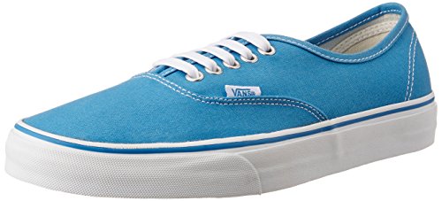 Image of Vans Unisex Authentic (Canvas) Cendre Blue and True White Sneakers - 11 UK /India (46 EU)