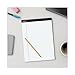 Universal 30630 Premium Ruled Writing Pads, White, 8 1/2 x 11, Legal/Wide, 50 Sheets (Pack of 6 Pads)