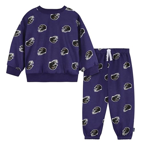 Image of Gerber NFL unisex-baby Nfl Team Sweatshirt and Pants Set
