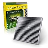 E-Longwell Cabin Air Filter for CF10728, Accent (2008-11), Elantra (2007-16), Elantra Coupe