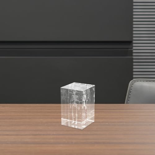 Squelette en cube 3D pour réviser l'anatomie sur son bureau de médecine - 6
