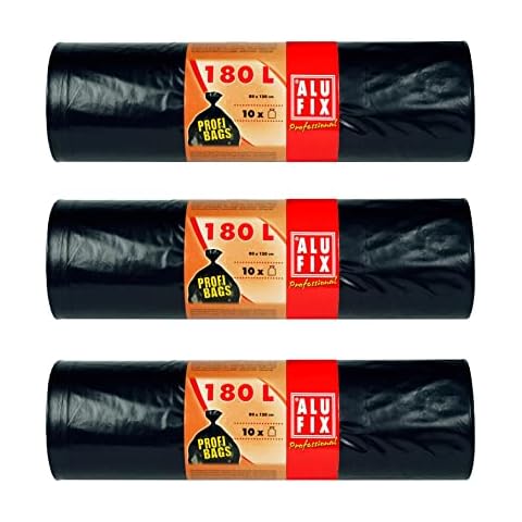 Verpackungsteam ALUFIX Profi-Müllsäcke 180 L, Müllsäcke, stark, Profi Cover
