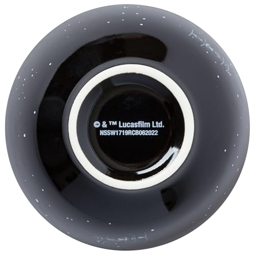 Image of Silver Buffalo Star Wars The Dark Side Featuring Darth Vader, Death Star, AT-AT, and Stormtroopers Ceramic Sushi Set with Dipping Sauce Dish and Matching Chopsticks