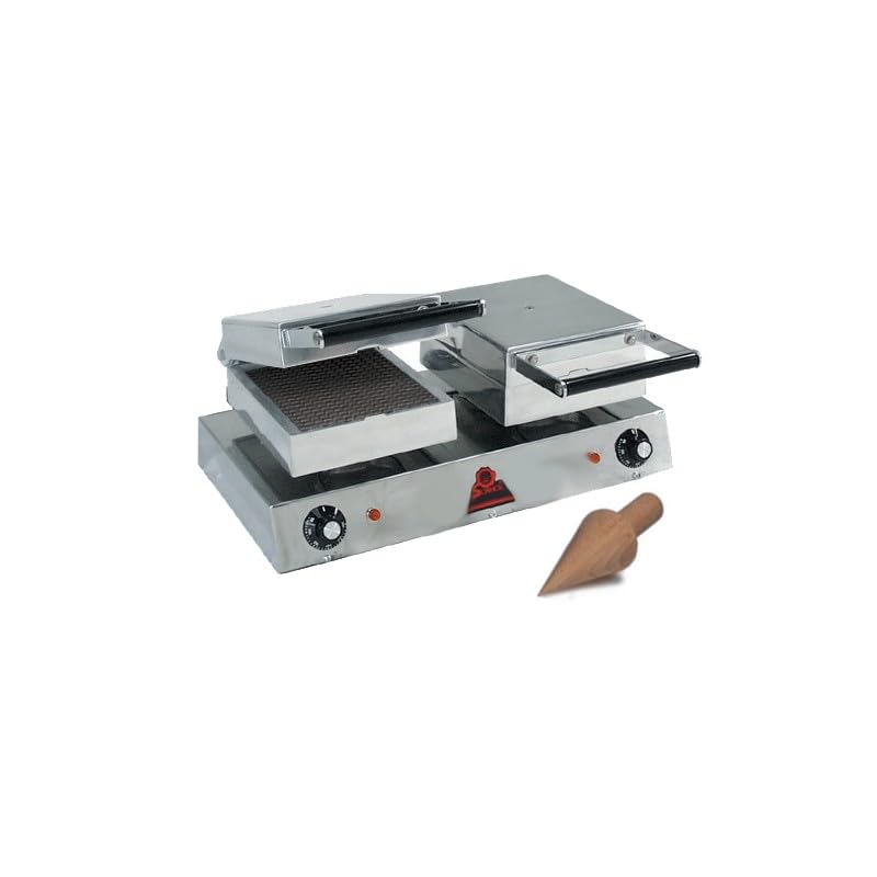 Gaufrier Professionnel Snacky cône électrique - 2 cônes - Sofraca