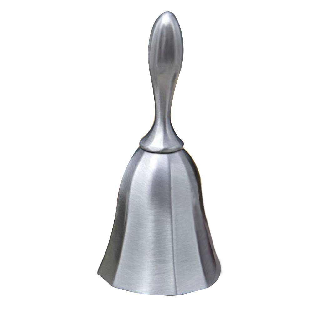 Cloche De Table Élégante En Alliage De Zinc Doré - Sonnette Réception Service Noël École