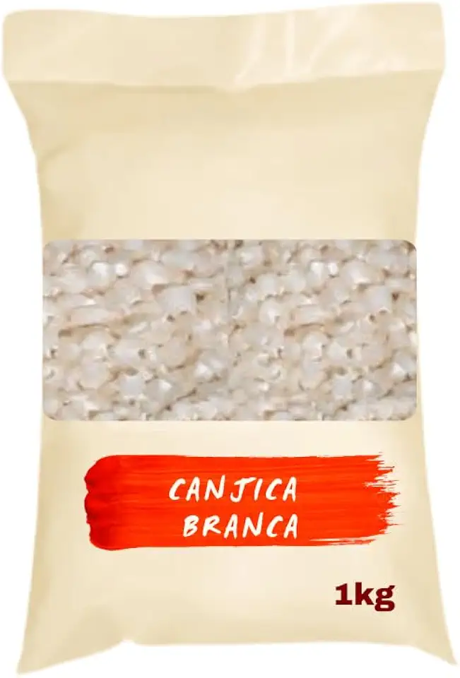 Canjica Branca em Grãos 1kg: sabor e textura perfeita