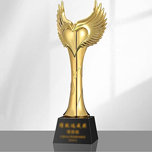 Voor Jaarlijkse Kampioenschappen Voor Bedrijfsvergaderingen Gravure Viering Award Souvenir Jaarlijkse Vergadering Uitstekende Gravure Trofee Voor Personeel (Color : Gold, Size : 28 * 8cm) - Image 3