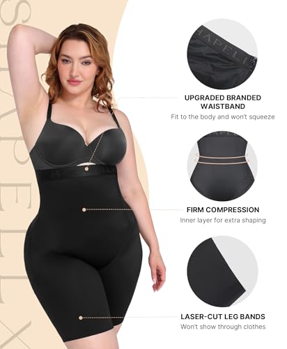 SHAPELLX Shapewear Tummy Control for Women Butt Lifting High Waist Shorts Faja Body Shaper Thigh Slimming Panties3