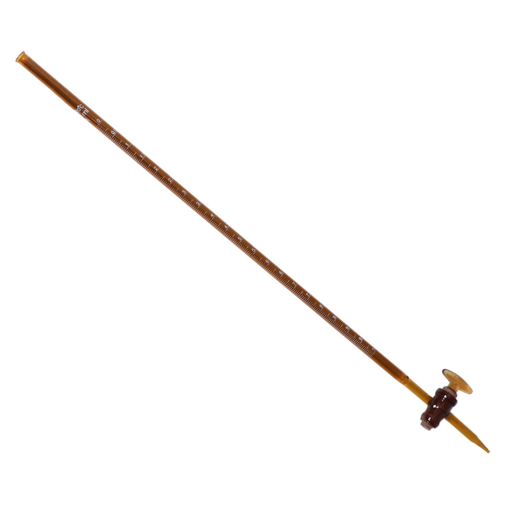 TEHAUX Burette De Laboratoire Transparente Pour Analyses Chimiques Matériel De Verrerie De Chimie Instrument De Laboratoire