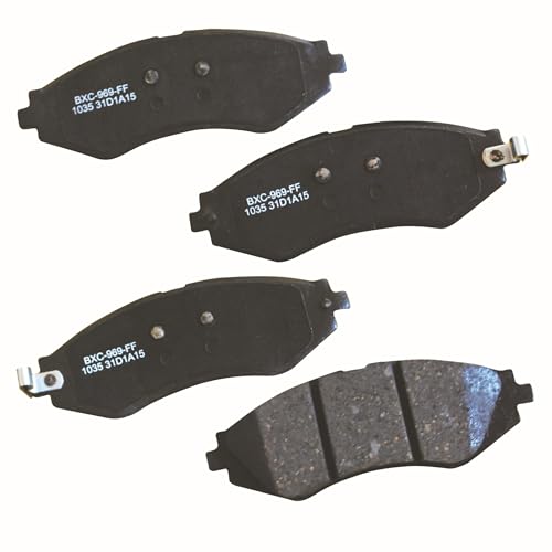 Image of Bendix Premium SBC1035 Ceramic Front Brake Pads for Select Models Chevrolet Aveo, Aveo5, Optra, Spark, Spark EV, Pontiac G3, G3 Wave, Wave5, Suzuki Forenza, Reno, Swift+