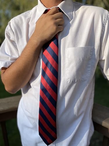 Image of tiemart Men's Striped Tie Standard Length
