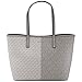 Michael Kors Carter Large Open Tote Aluminum/Pearl Gray One Size