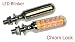 Produktbild Motorrad Mini Blinker LED Aka chrom klar E-geprüft M8 für ATV BMW F 650 R 1100 CB 500 600 CBR Kawasaki ER GPZ Ninja Z Suzuki DR GS GSR GSX RGV Yamaha FZ DT RN XT XJ