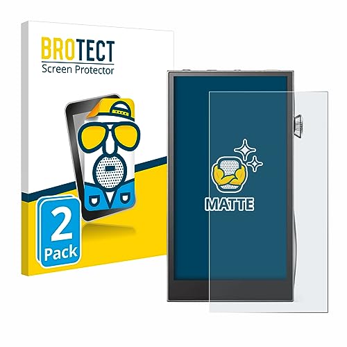 BROTECT Entspiegelungs-Schutzfolie für Astell&Kern A&futura SE300 (2 Stück) Matte Displayschutz-Folie, Anti-Reflex, Anti-Fingerprint