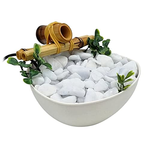 Fonte de Água Feng Shui Colors (13cm) (Branca)