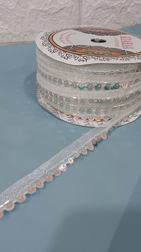 Image of Lace Border for Decorate Saree Suits Dupatta Handcraft Products Size 5 Meter (RM-LACE13)