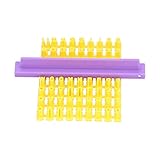 GLOGLOW Nan Cookie Stamps, Plastic Alphabet Embosser for DIY Baking Tools, Fun for Kids and Family, Size 4.9x3.1x0.4in Baking Products