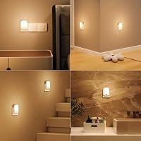 FOMYHEARD Nachtlicht Steckdose mit Bewegungsmelder Schlafzimmer 2er Set – Ansicht 7