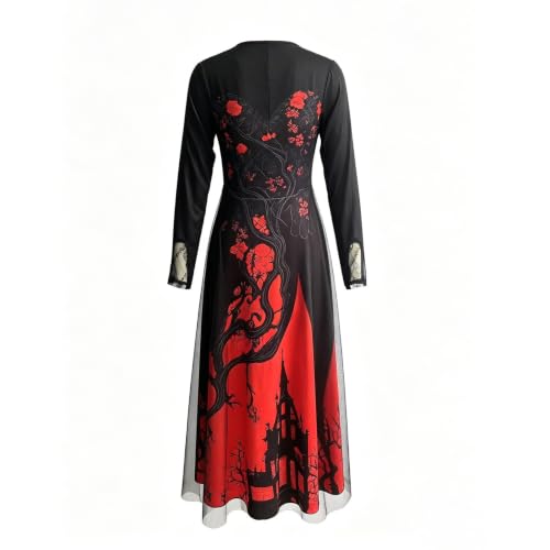 Renaissance Dress Halloween Costumes Treehouse Thorns Witch Gothic Dresses - image 2
