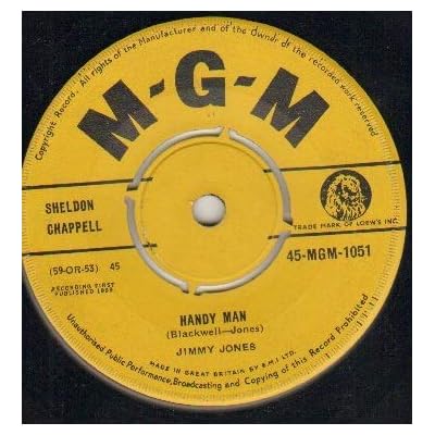 JIMMY JONES - HANDY MAN - 7 inch vinyl / 45