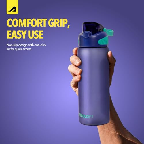 Image of Boldfit Sipper Water Bottle for Adults & Kids 1L Plastic Sipper Bottle with Straw Leakproof BPA Free Reusable Drinking Bottle for Gym, School, Office, Sports, Cycling & Travel for Men Women Kids