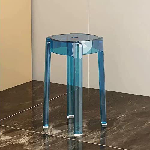 Chaise de bar en acrylique transparent de 45 cm pour salon intérieur
