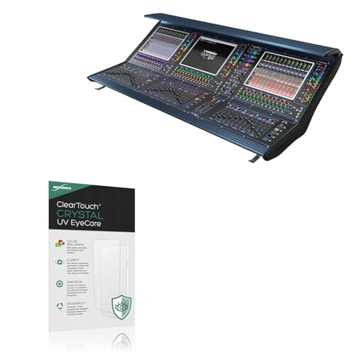 BoxWave Screen Protector Compatible With DiGiCo Quantum 338 - ClearTouch Crystal Anti-UV EyeCare (2-Pack), Filters out Harmful Blue Light Reduce Fatigue