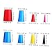 Zerodeko 110Pcs Silicone Tapered Plugs Versatile Test Tube Stoppers for Secure Sealing for Powder Coating Industrial Use Assorted for Fit
