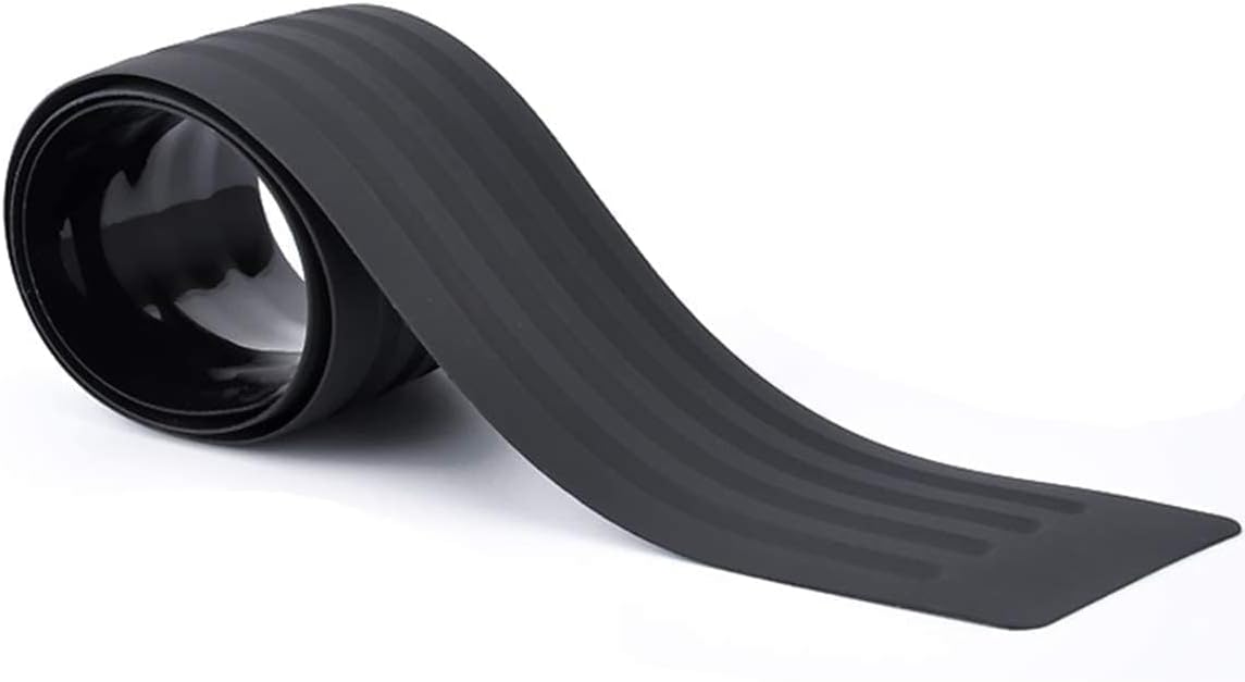 – AUTOXBERT Car Rear Bumper Protector Universal Bumper Guard Rubber Pad Cover Strip Rear Boot Trunk Protector Strip for Car Pickup Truck SUV (35.4" x 3.1")