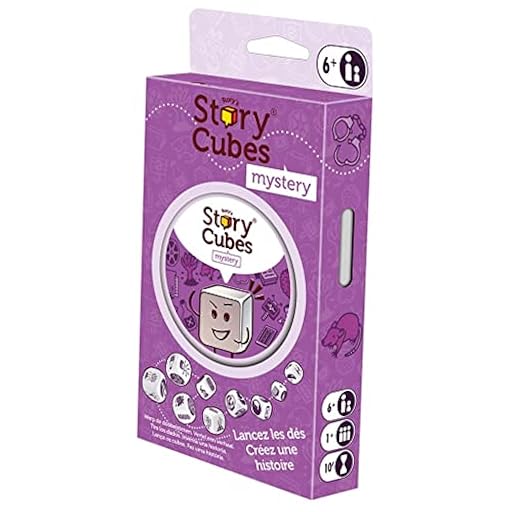 Zygomatic | Story Cubes: Misterio | Juego de Dados para Contar Historias | Creatividad | A Partir de 6 Años | A Partir de 1 Jugador | 10 Minutos por Partida | Multilenguaje (Incluye Español) | Ya disponible en tu tienda friki favorita! En mundofriki.es!