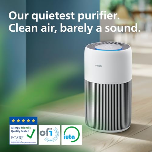 Image of Philips Air Purifier AC2220, CADR 420m /h, Medium to Large room size, Ultra-Quiet, Wifi, Smart, 2200 Series, 2Year Warranty